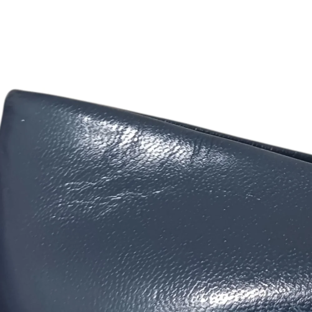 SOLD Franco Sarto Racer Pump Navy Block Heel - Picture 14 of 16